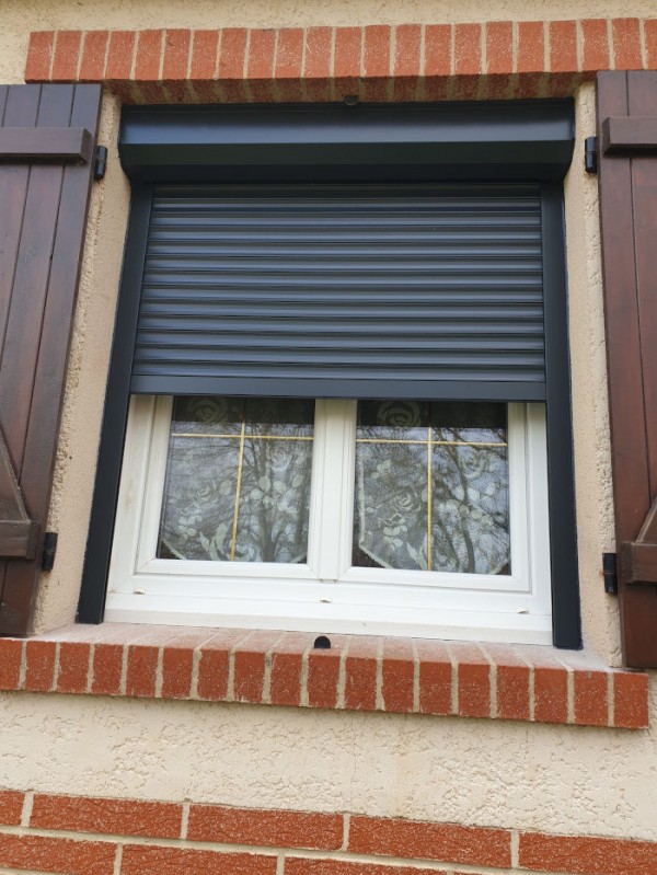 Volet roulant rénovation ALU anthracite